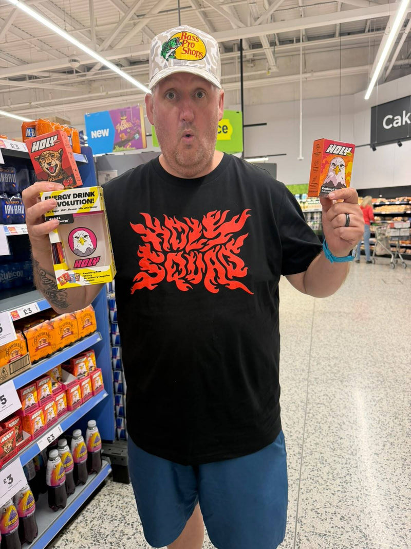 <p>Squad Member, the legendary Danny vs Food and his HOLY haul</p>